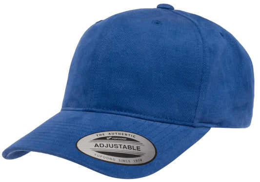 YP Classics® brushed cotton twill mid profile cap Royal Blue