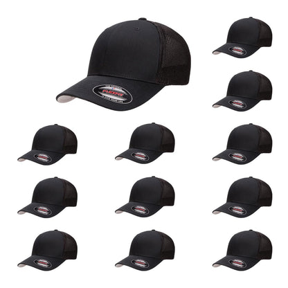 Flexfit Trucker Hat Mesh Cap 6511