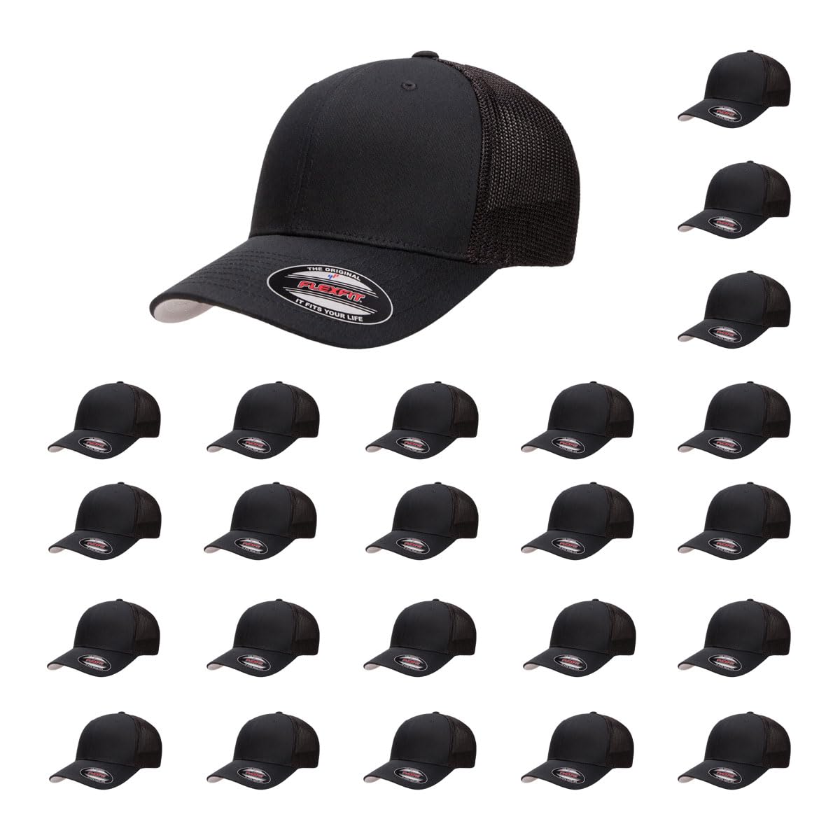 Flexfit Trucker Hat Mesh Cap 6511