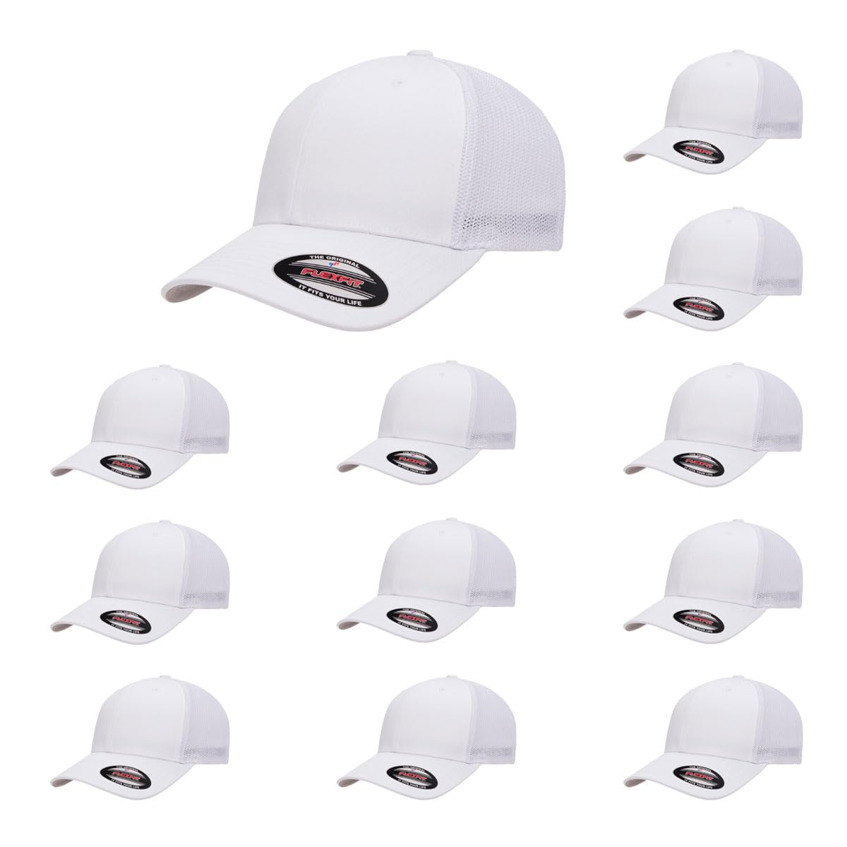 Flexfit Trucker Hat Mesh Cap 6511