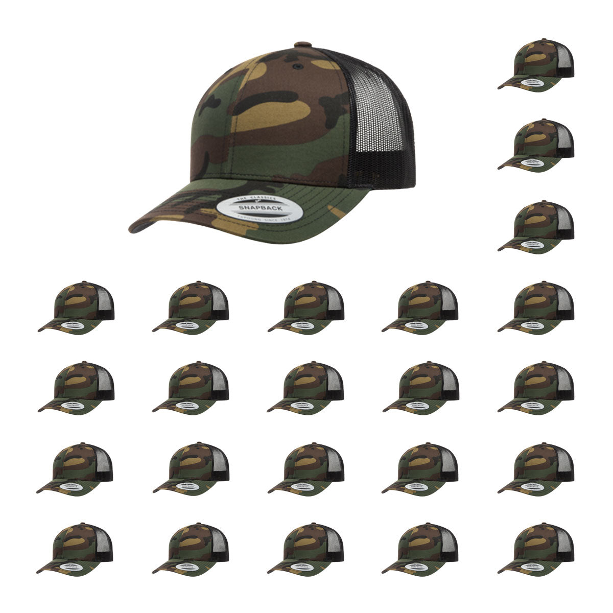 Yp Classics Retro Trucker Hat 6606