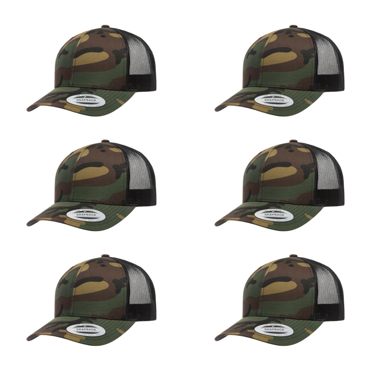 Yp Classics Retro Trucker Hat 6606