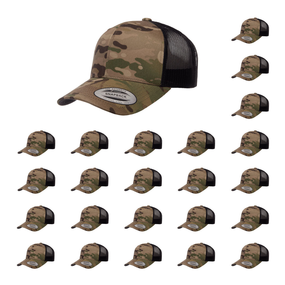 Yp Classics Retro Trucker Hat 6606