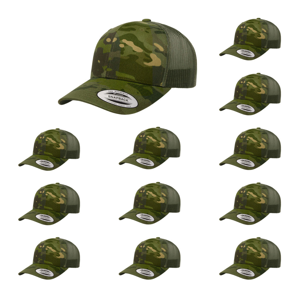 Yp Classics Retro Trucker Hat 6606