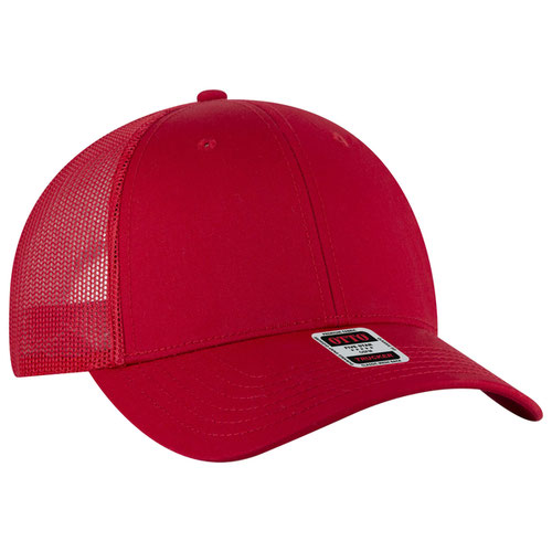 83-1239 OTTO CAP 6 Panel Low Profile Mesh Back Trucker Hat
