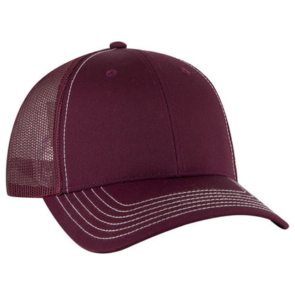 83-1239 OTTO CAP 6 Panel Low Profile Mesh Back Trucker Hat