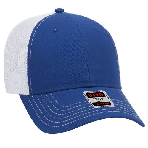 83-1239 OTTO CAP 6 Panel Low Profile Mesh Back Trucker Hat