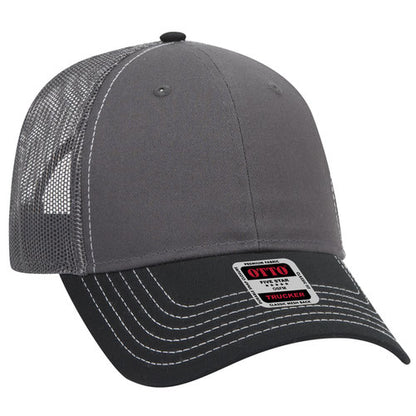 83-1239 OTTO CAP 6 Panel Low Profile Mesh Back Trucker Hat