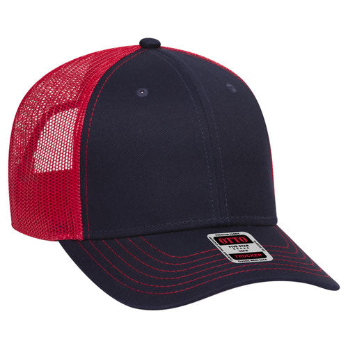 83-1239 OTTO CAP 6 Panel Low Profile Mesh Back Trucker Hat