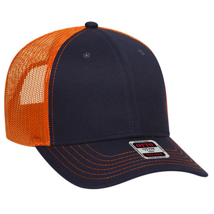 83-1239 OTTO CAP 6 Panel Low Profile Mesh Back Trucker Hat