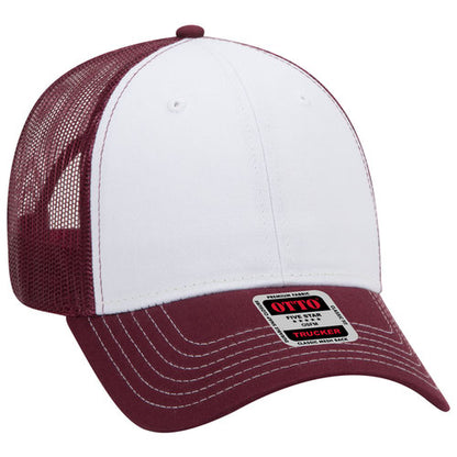 83-1239 OTTO CAP 6 Panel Low Profile Mesh Back Trucker Hat