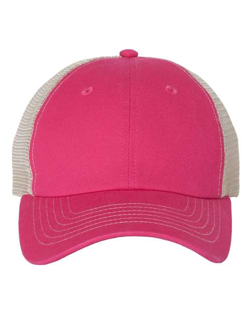 Sportsman Contrast-Stitch Mesh-Back Cap