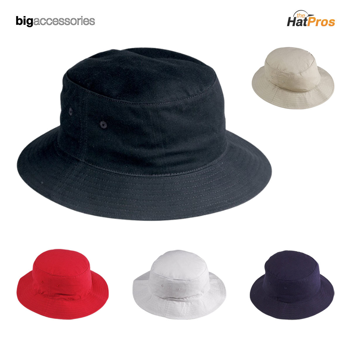 Big Accessories BX003 Crusher Bucket Hat