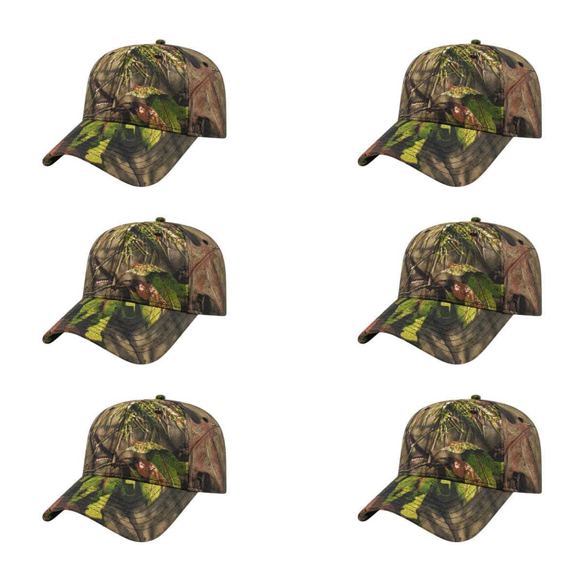 Cap America I2030 Six Panel Structured Camo Cap