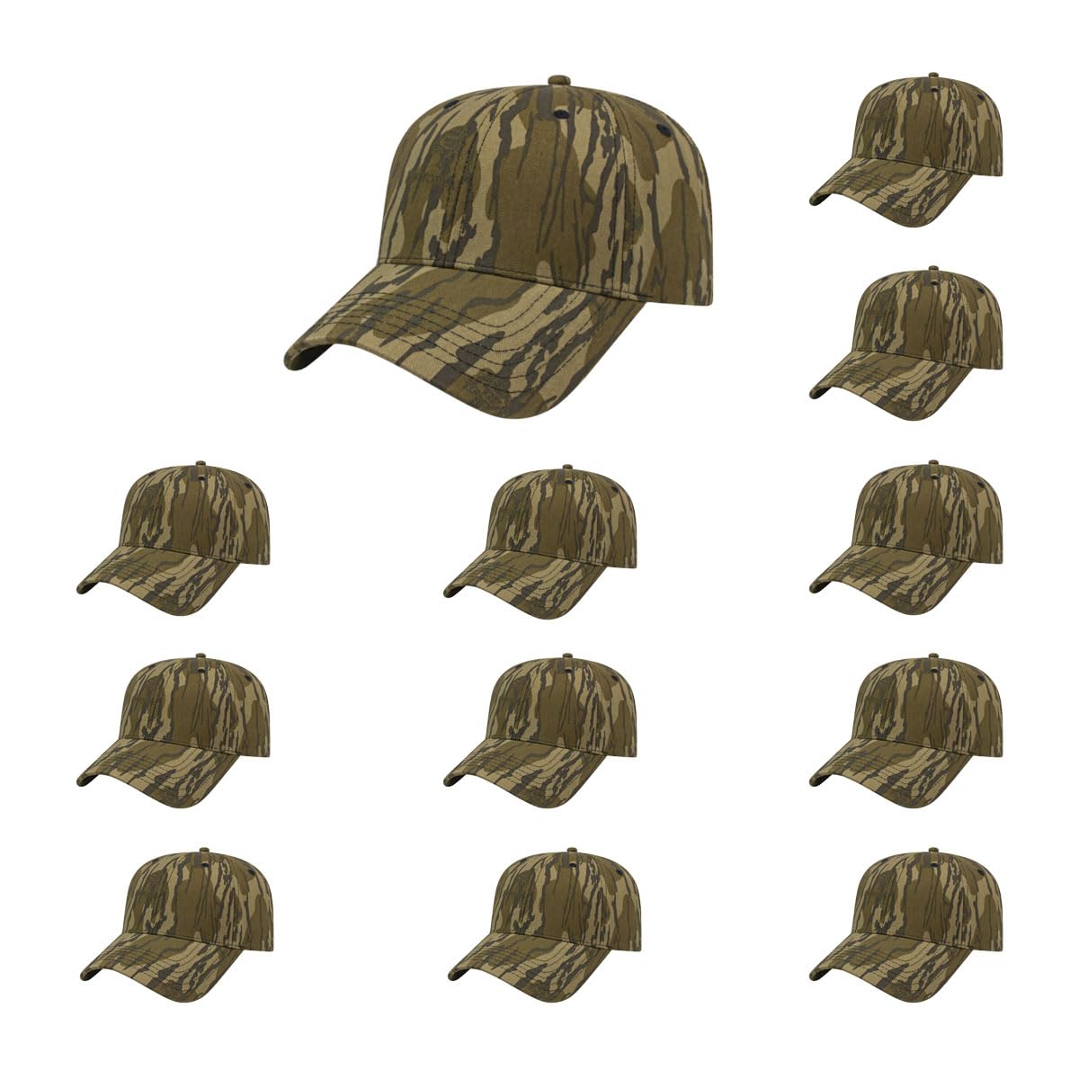 Cap America I2030 Six Panel Structured Camo Cap