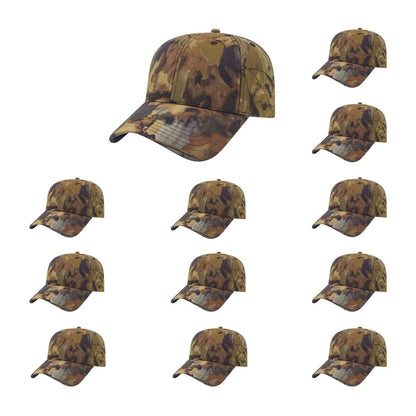 Cap America I2030 Six Panel Structured Camo Cap
