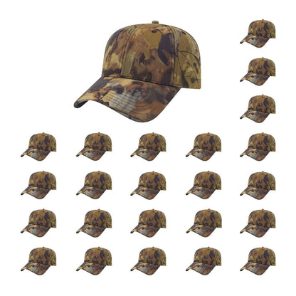 Cap America I2030 Six Panel Structured Camo Cap