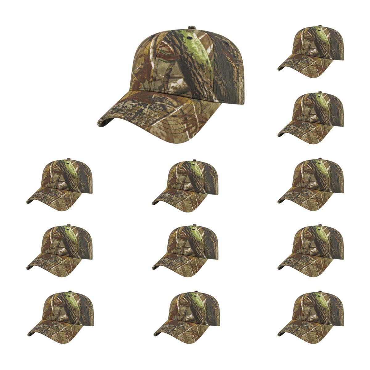 Cap America I2030 Six Panel Structured Camo Cap