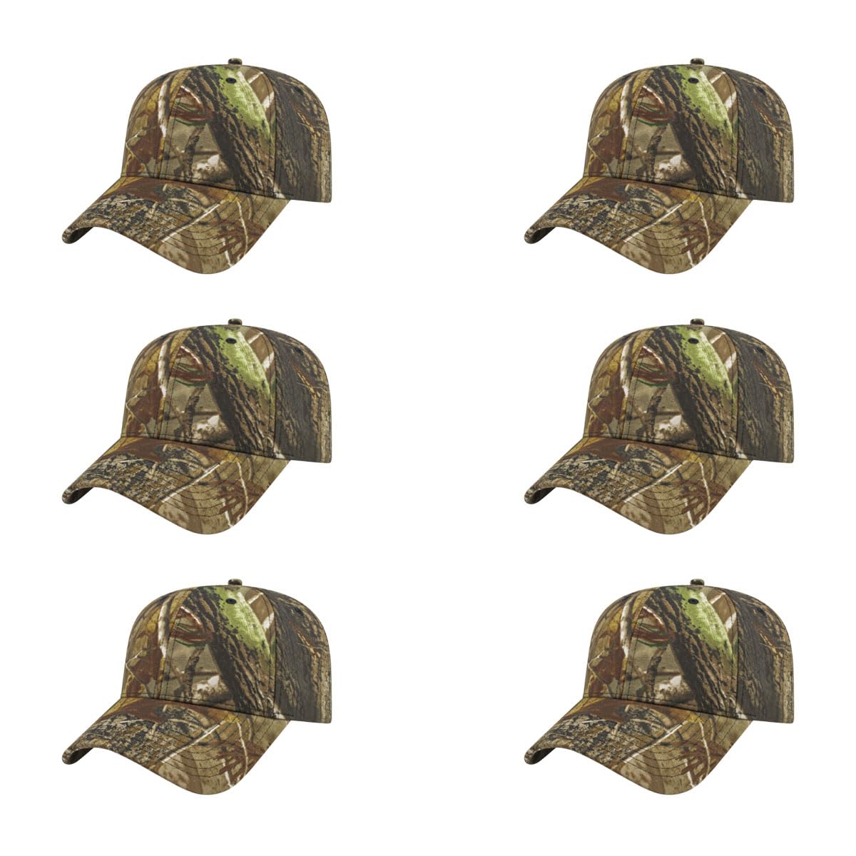 Cap America I2030 Six Panel Structured Camo Cap