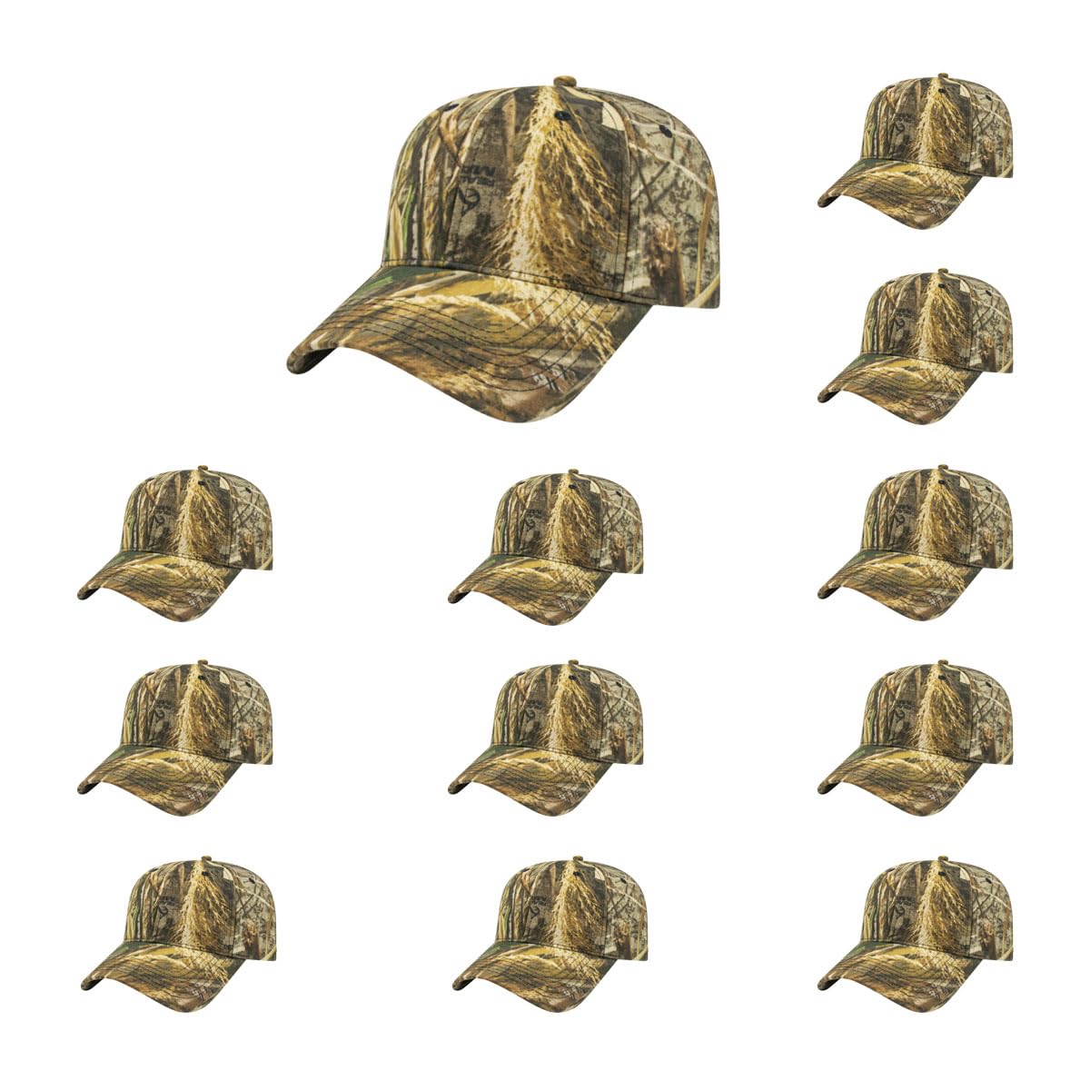 Cap America I2030 Six Panel Structured Camo Cap
