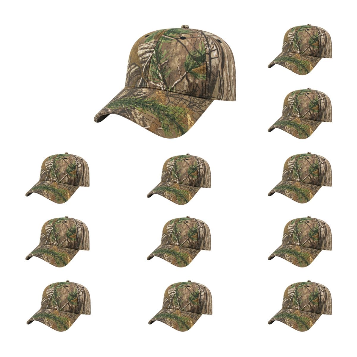 Cap America I2030 Six Panel Structured Camo Cap