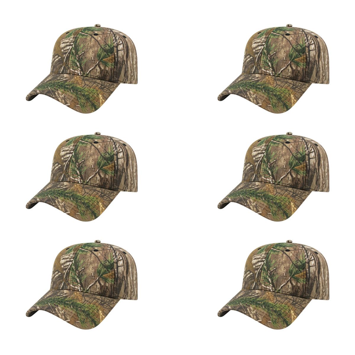 Cap America I2030 Six Panel Structured Camo Cap