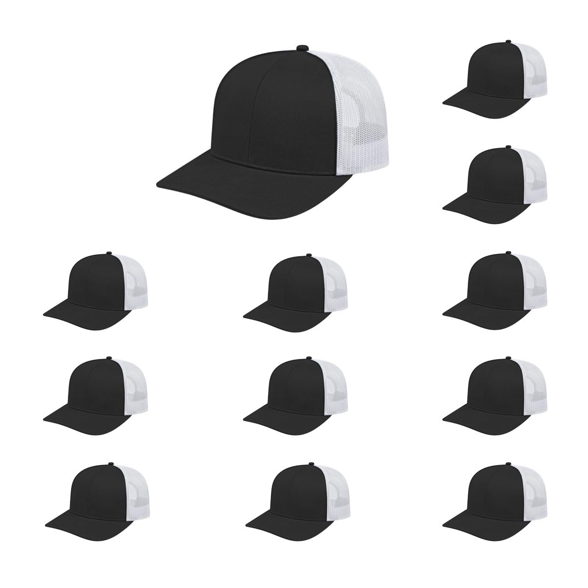 Cap America i3038 Poly/Cotton Trucker Mesh Back Cap