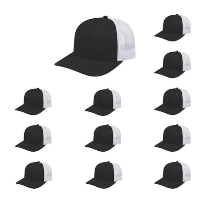 Cap America i3038 Poly/Cotton Trucker Mesh Back Cap