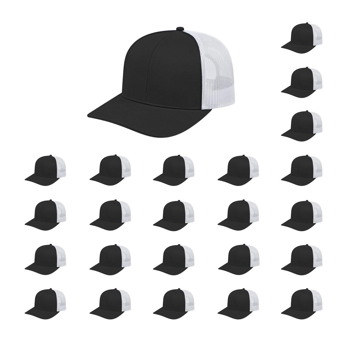 Cap America i3038 Poly/Cotton Trucker Mesh Back Cap