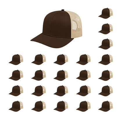 Cap America i3038 Poly/Cotton Trucker Mesh Back Cap