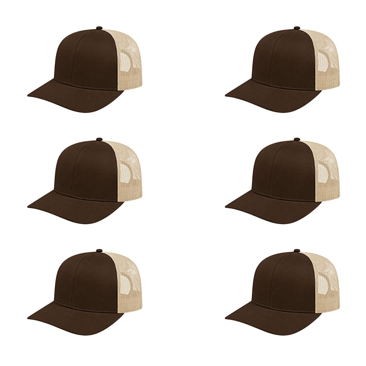 Cap America i3038 Poly/Cotton Trucker Mesh Back Cap