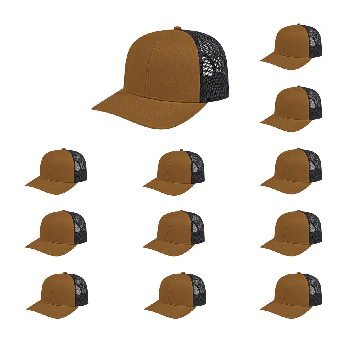 Cap America i3038 Poly/Cotton Trucker Mesh Back Cap