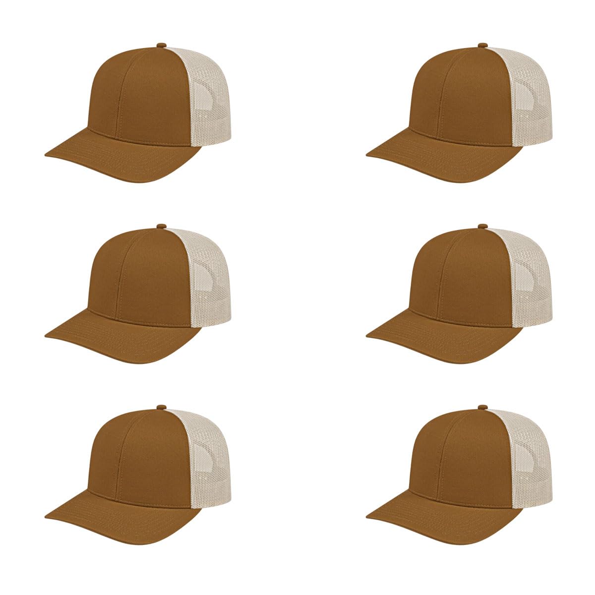 Cap America i3038 Poly/Cotton Trucker Mesh Back Cap