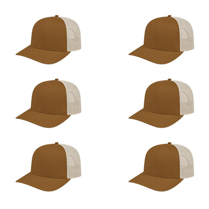 Cap America i3038 Poly/Cotton Trucker Mesh Back Cap