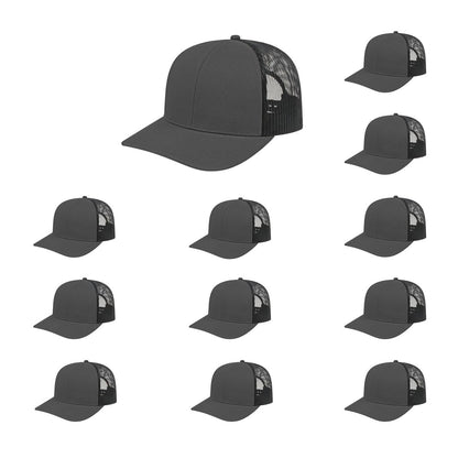 Cap America i3038 Poly/Cotton Trucker Mesh Back Cap