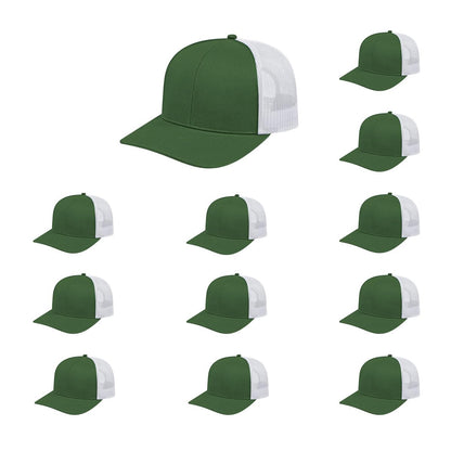 Cap America i3038 Poly/Cotton Trucker Mesh Back Cap