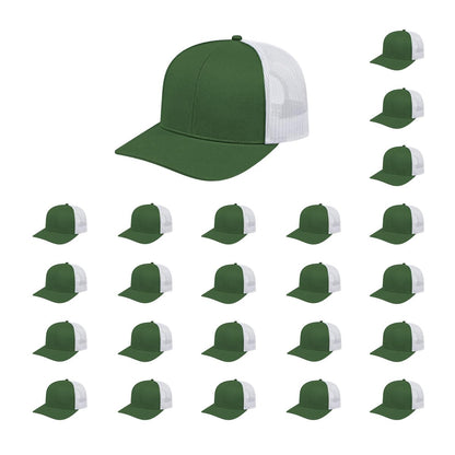 Cap America i3038 Poly/Cotton Trucker Mesh Back Cap