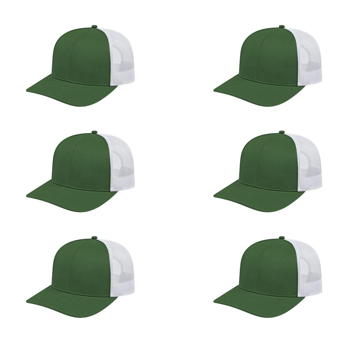 Cap America i3038 Poly/Cotton Trucker Mesh Back Cap