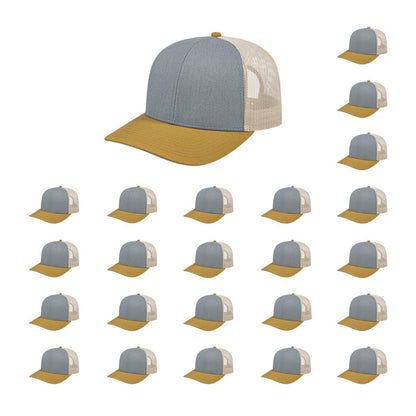 Cap America i3038 Poly/Cotton Trucker Mesh Back Cap