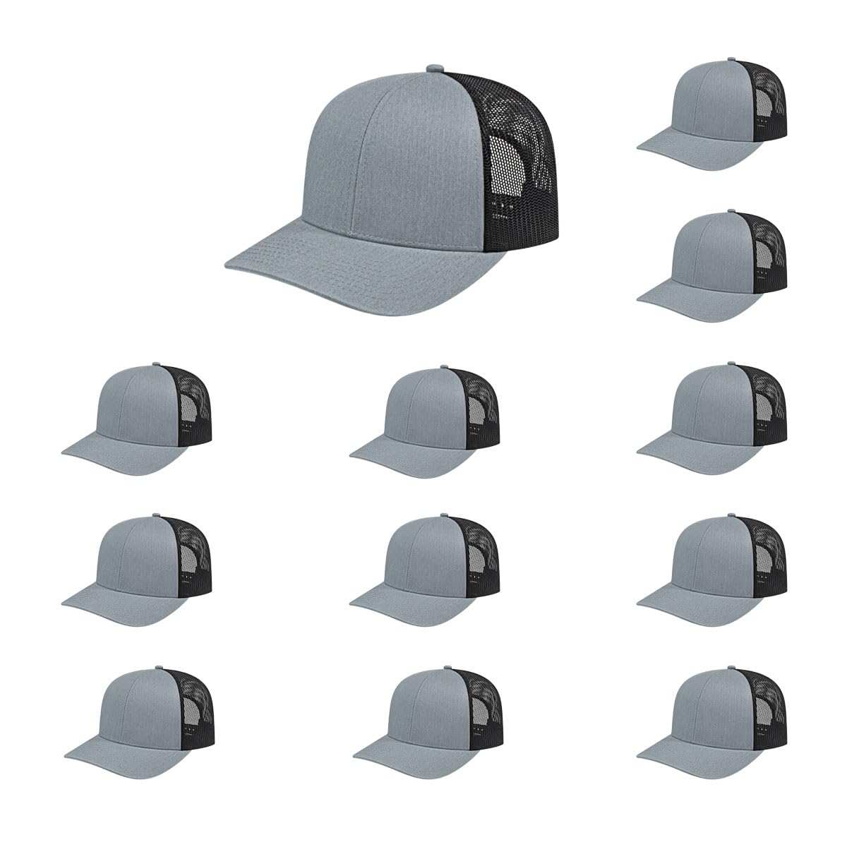 Cap America i3038 Poly/Cotton Trucker Mesh Back Cap