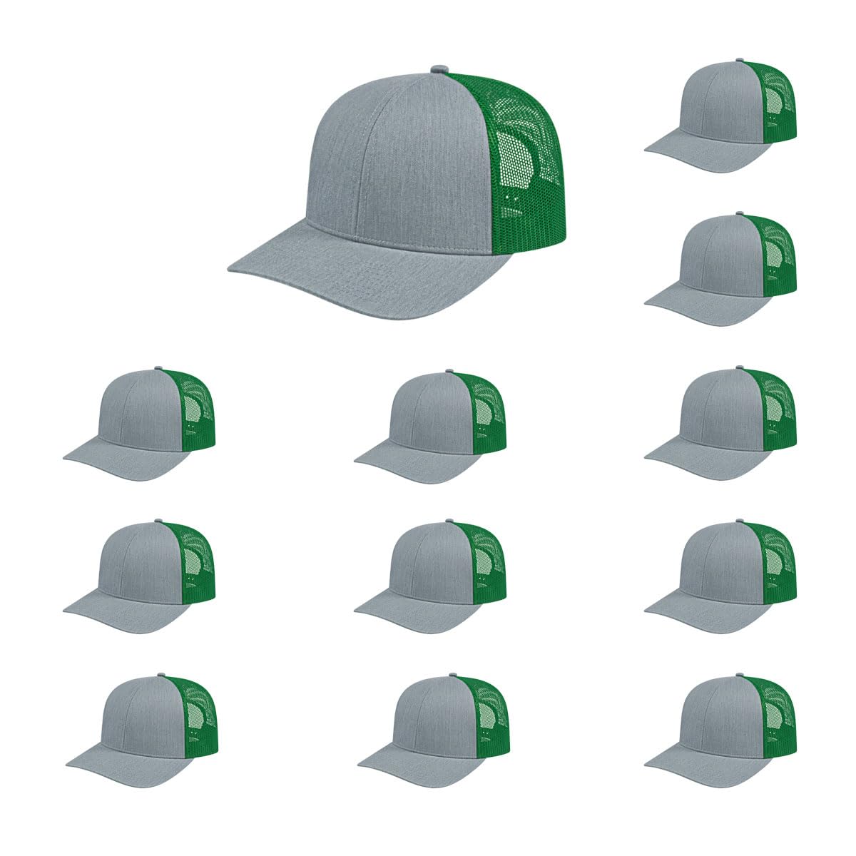 Cap America i3038 Poly/Cotton Trucker Mesh Back Cap