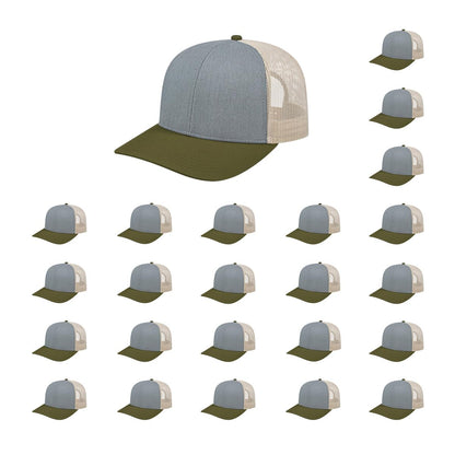 Cap America i3038 Poly/Cotton Trucker Mesh Back Cap