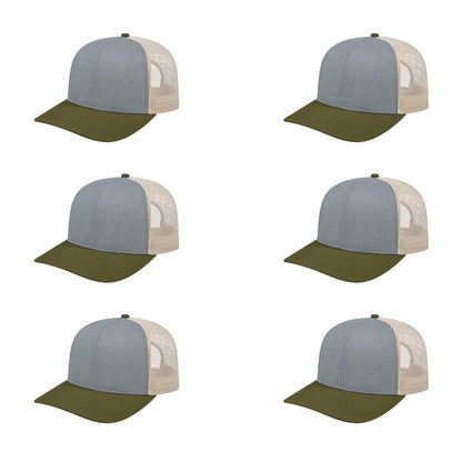 Cap America i3038 Poly/Cotton Trucker Mesh Back Cap