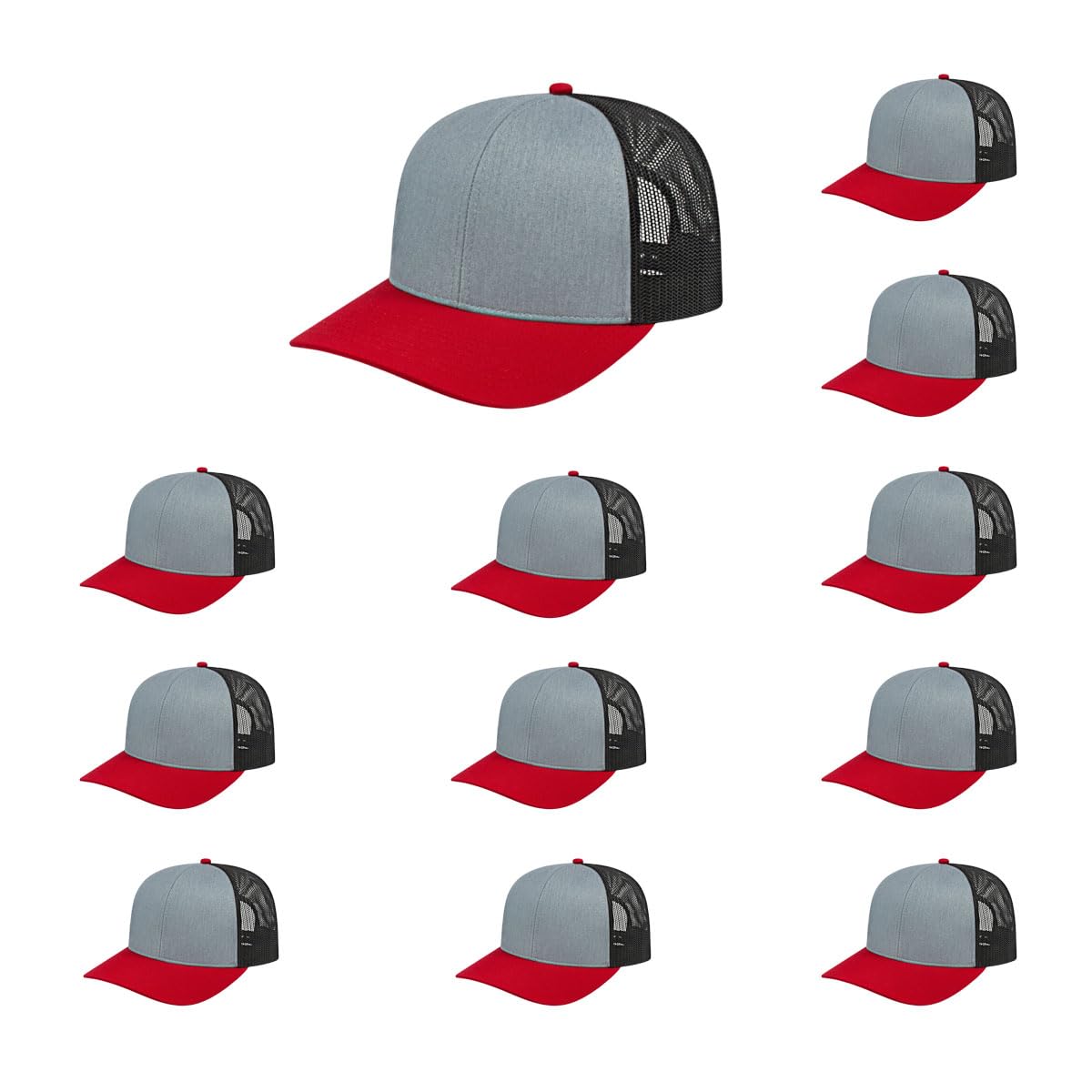 Cap America i3038 Poly/Cotton Trucker Mesh Back Cap