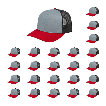 Cap America i3038 Poly/Cotton Trucker Mesh Back Cap