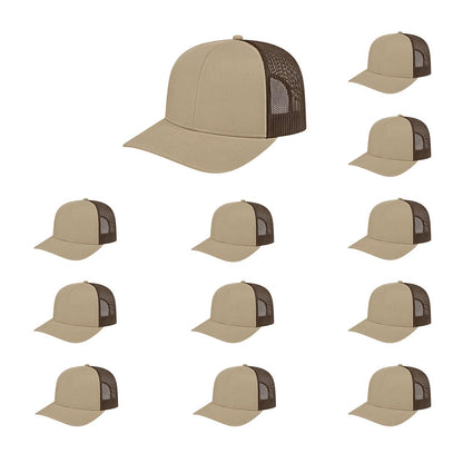 Cap America i3038 Poly/Cotton Trucker Mesh Back Cap