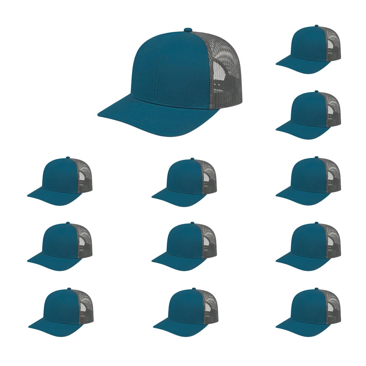 Cap America i3038 Poly/Cotton Trucker Mesh Back Cap