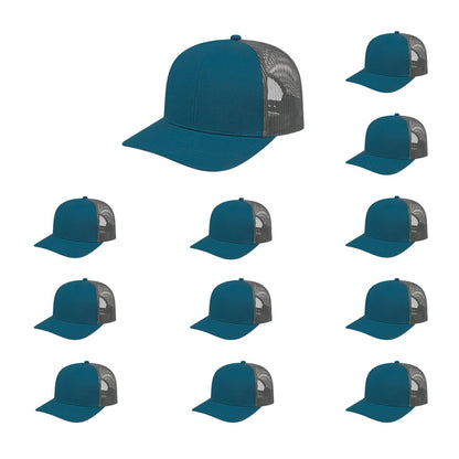 Cap America i3038 Poly/Cotton Trucker Mesh Back Cap