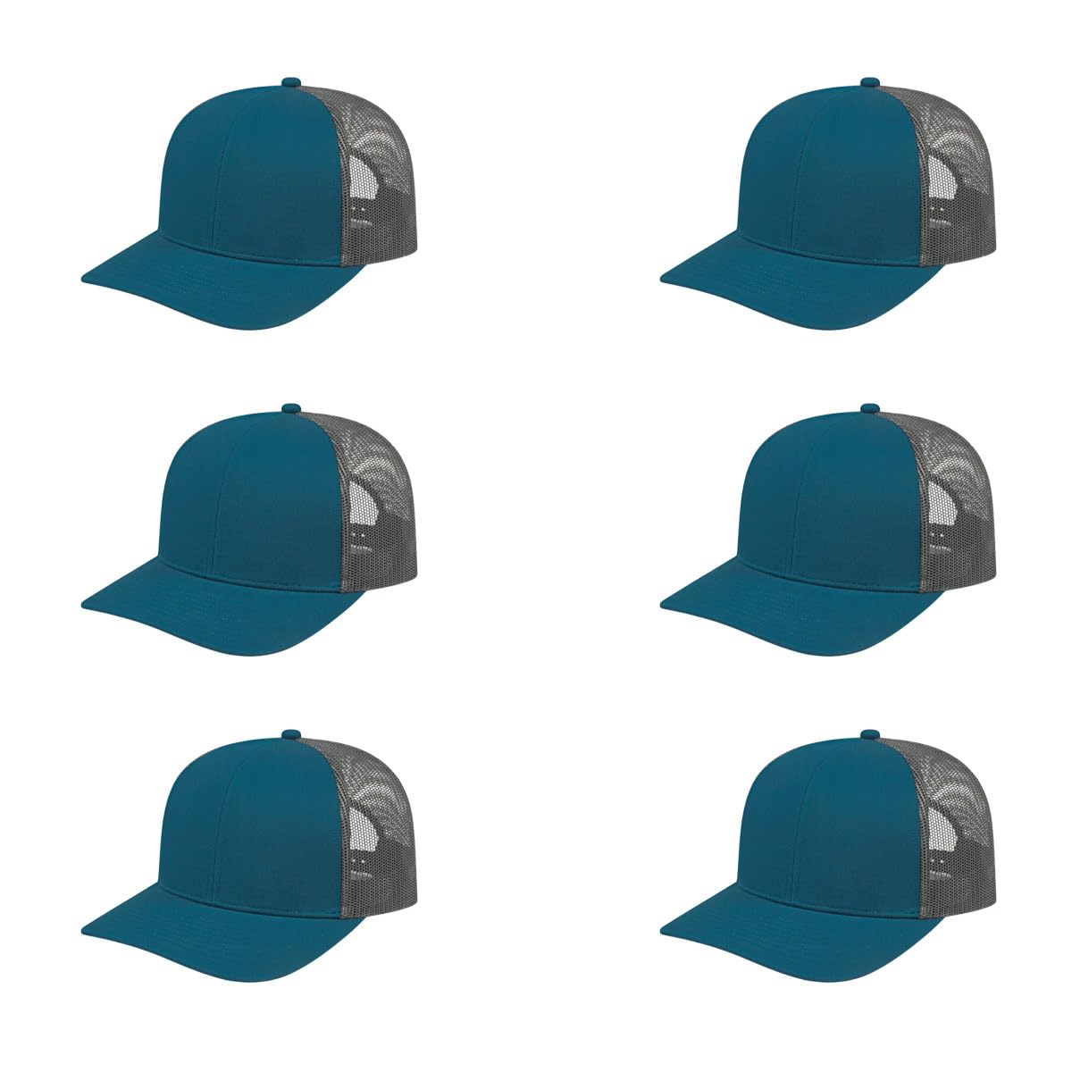 Cap America i3038 Poly/Cotton Trucker Mesh Back Cap