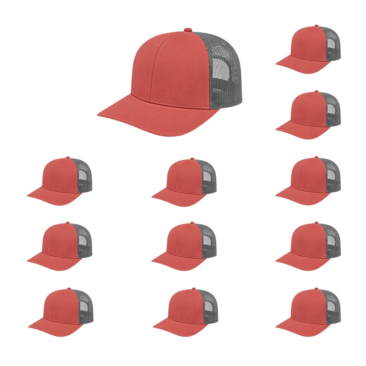 Cap America i3038 Poly/Cotton Trucker Mesh Back Cap